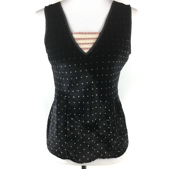 Marc Jacobs Velvet Polka Dot Top - Picture 1 of 7